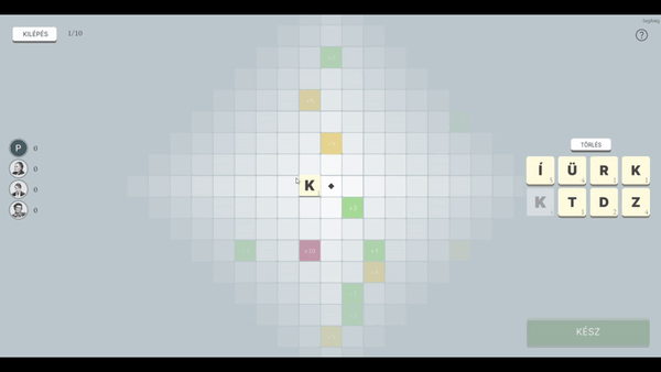 Szófogó UI Implementation